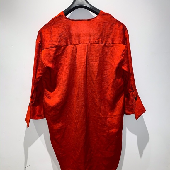 Burnt orange Oversized dress - Picture 4 of 4